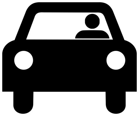 Most cars today are black, white or shades of grey, including silver, none of which are actually colors, as mentioned above. Bestand:Car with Driver-Silhouette.svg - Wikipedia
