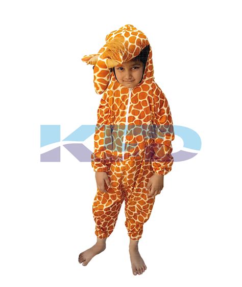 Giraffe Fancy Dress For Kidswild Animal Costume For Annual Function