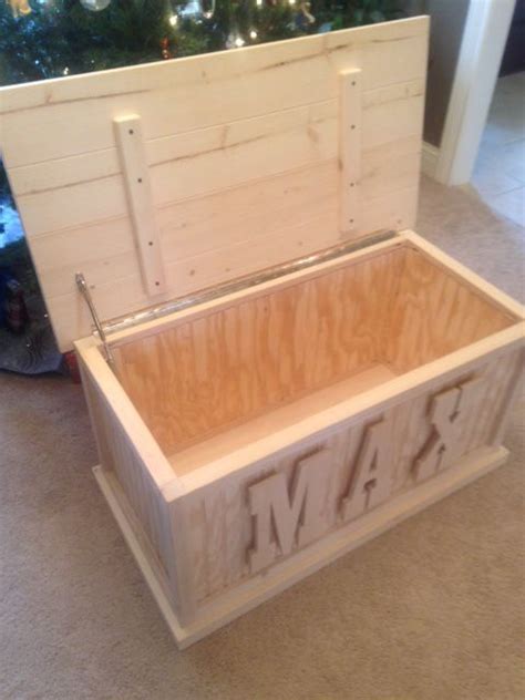 Toy Box With Soft Close Lid By Brian Hulett Woodworking