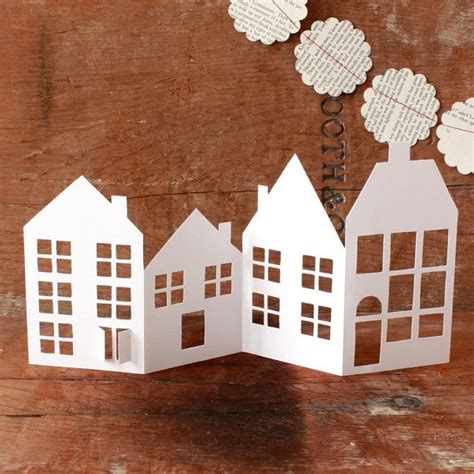 Is there an easy way to make a paper house? 17 Best images about Little houses on Pinterest ...