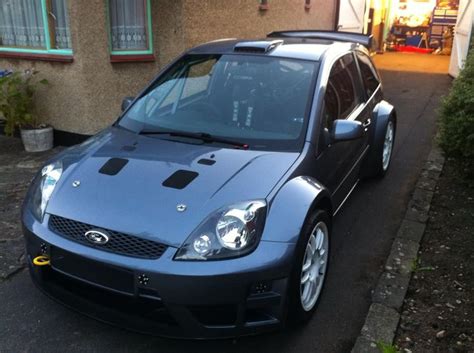 The original 'mk1' fiesta xr2 was a triumph. Cosworth powered AWD Widebody Fiesta mk6 | Ford fiesta ...