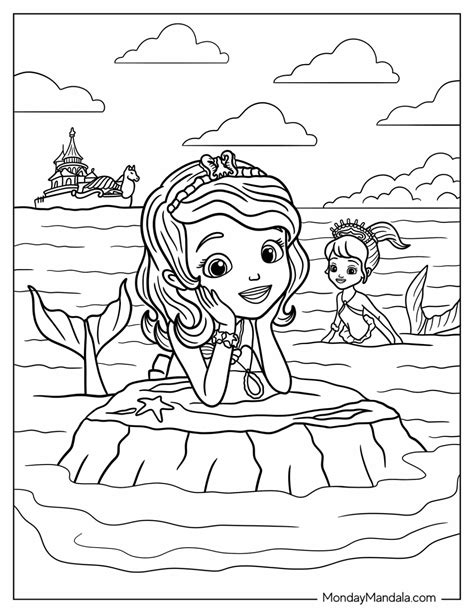 20 Sofia The First Coloring Pages Free Pdf Printables