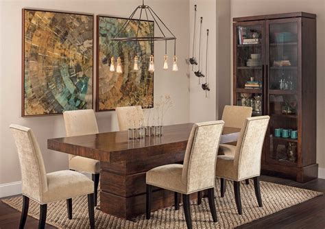 Rustic Modern Tahoe Dining Table Eclectic Dining Room Houston