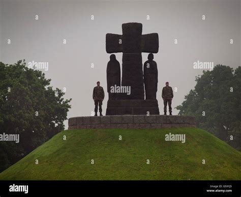 La Cambe German War Cemetery In Normandy France Stock Photo Alamy