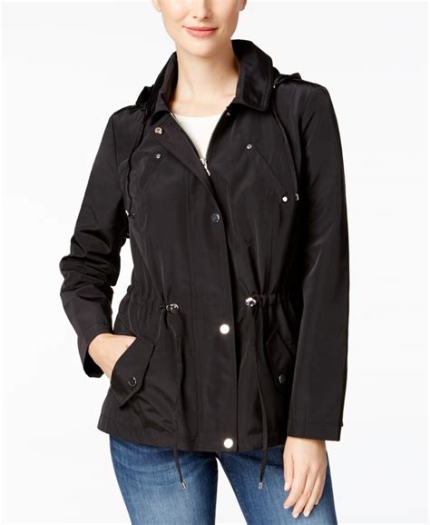 Charter Club Petite Anorak Rain Jacket, Created for Macy's & Reviews
