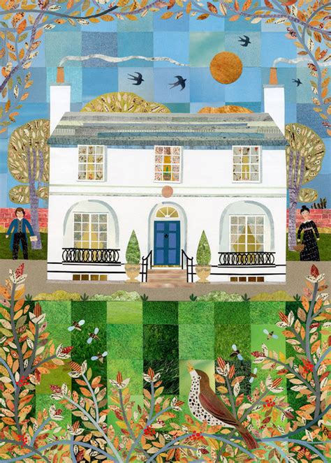 Typical uses of a white paper are white paper. Amanda White's Cut Paper Collages of Writers' Houses ...