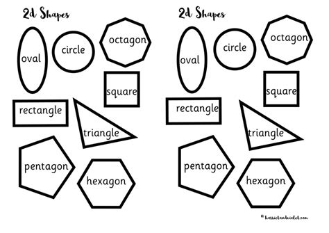 Free Printable 2d Shapes To Cut Out Printable Templates