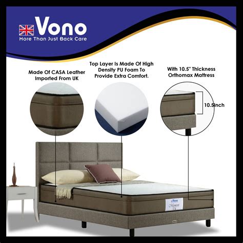 Bed frame malaysia online is the concept which rules out home decor options and largely suits the decoring of bedrooms. FREE KINGK FA300 BEDFRAME Vono Mesra 1 Mentari OrthoMax ...