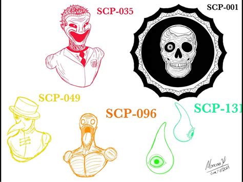 I Drew Some Scps Because I Was In The Mood Any Suggestions Since I