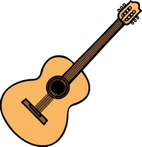Free vector graphic: Acoustic Guitar, Guitar, Music - Free ...