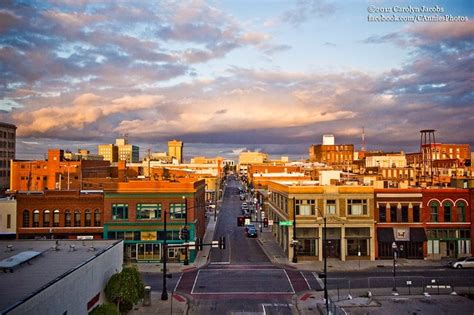 Sunset Downtown Springfield Mo Life In The Ozarks Pinterest