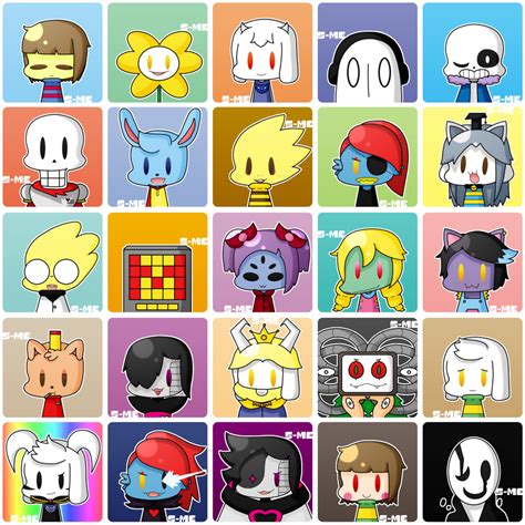 F2u Undertale Icons Pack By Sasha Muffineater On Deviantart
