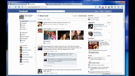 New Facebook Home Page Layout What Do You Think Youtube
