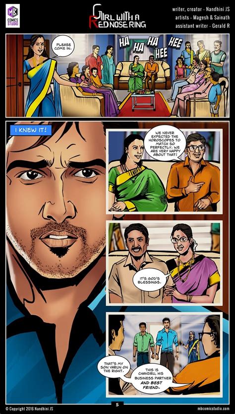 Sivappu Kal Mookuthi A K A Girl With A Red Nose Ring Page Comics