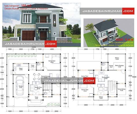 Contoh rab renovasi rumah 2 lantai type 45. Contoh Rab Rumah 2 Lantai 2018 - Content