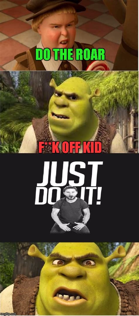 Just Do It Shrek Imgflip