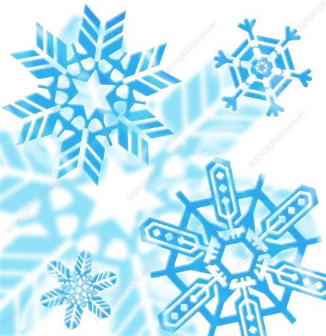 Snowflakes Stock Image E1270456 Science Photo Library