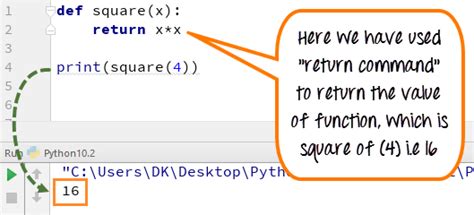 In this article i will explain how to use replace function for. Python Functions Examples: Call, Indentation, Arguments ...