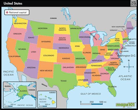10 Inspirational Printable Map Of The United States With State Names