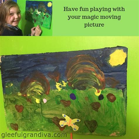 How To Make A Magical Moving Picture Gleeful Grandiva