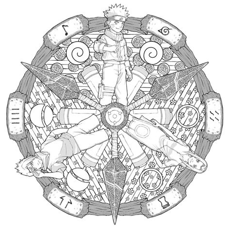 Mandala Naruto Toned By Akiiokun On Deviantart
