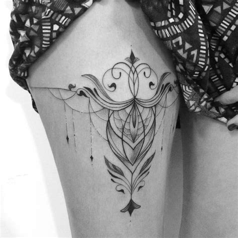 47 best vertical thigh tattoos images on pinterest tattoo ideas artist and artists