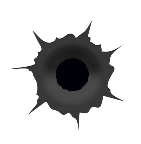 Bullet Hole — Stock Vector © Ramonakaulitzki 7439306