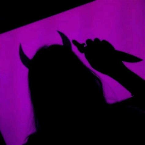 Purple Demon Knife Aesthetic In 2020 Shadow Pictures Purple