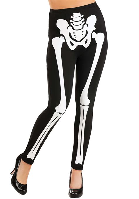 Womens Skeleton Leggings