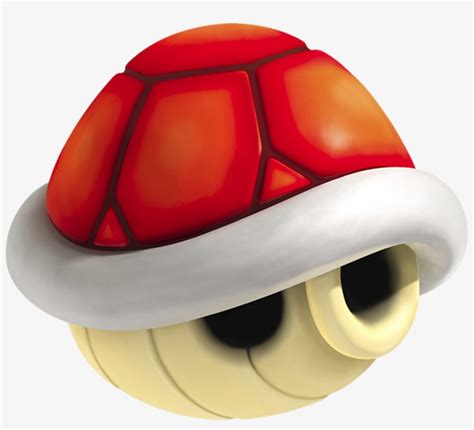 Red Koopa Shell Backpack Mario Kart Items Wii Red Shell 1660x1428