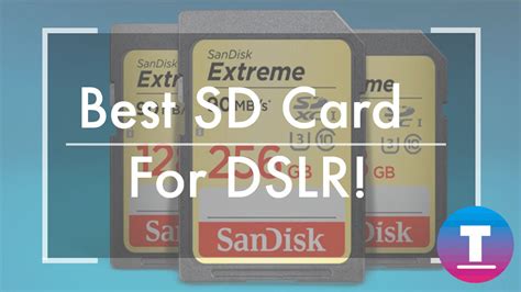 Check spelling or type a new query. Best SD Card for DSLR! - YouTube