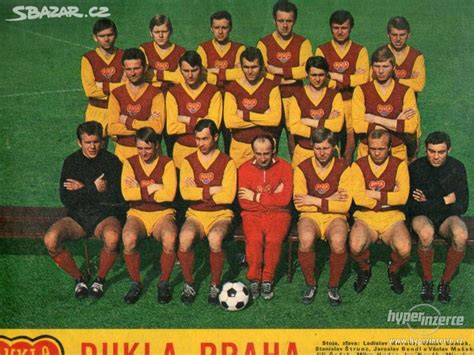 Dukla Praha 1971 Fotbal Bazar Hyperinzerce Cz