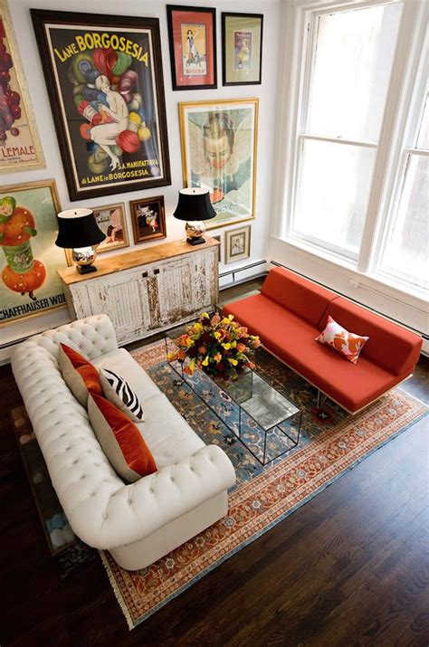23 Colorful Sofas To Break The Monotony In Your Living Room Eclectic