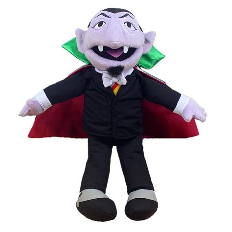 Sesame Street The Count Von Count Plush Toy Earl Of Vampire Stuffed