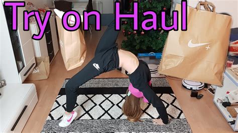 try on haul 👖 nike regina youtube