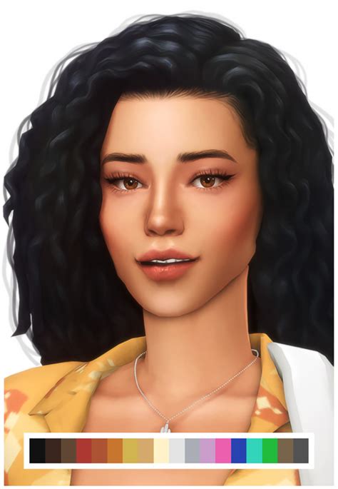 44 Superb Sims 4 Short Curly Hair Cc New Hairstyle For