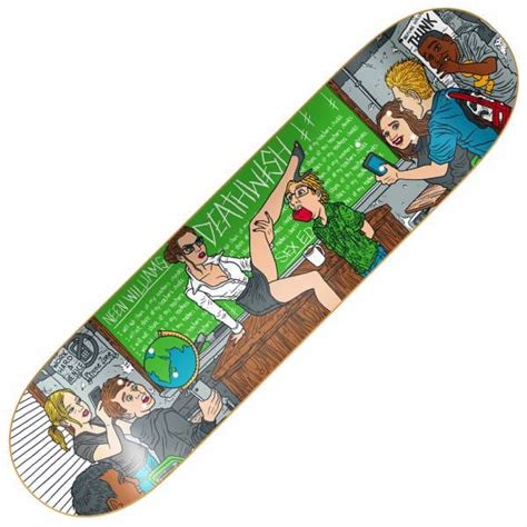 Deathwish Skateboards Neen Williams Public Disservice Skateboard Deck 7