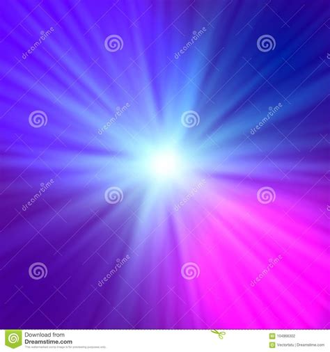 Colorful Abstract Sunburst Background Stock Vector Illustration Of