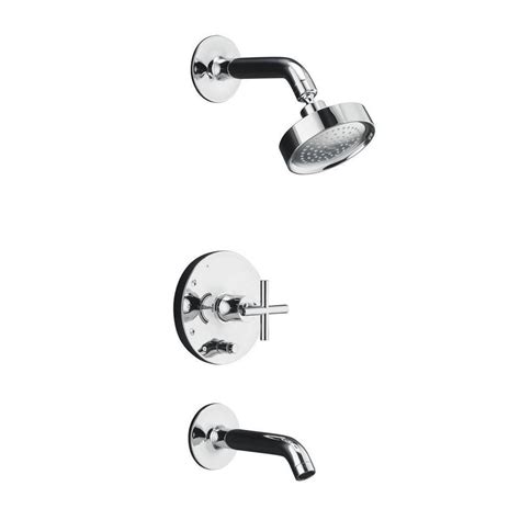 First identify* showerheads handshowers bodysprays showering kohler. KOHLER Purist 1-Handle Tub and Shower Faucet Trim Only in ...