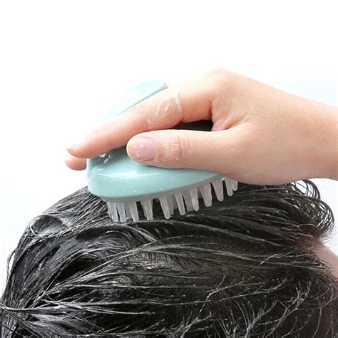New 1pc New Soft Shampoo Head Body Massager Shampoo Scalp Massage Brush Hair Washing Comb Body