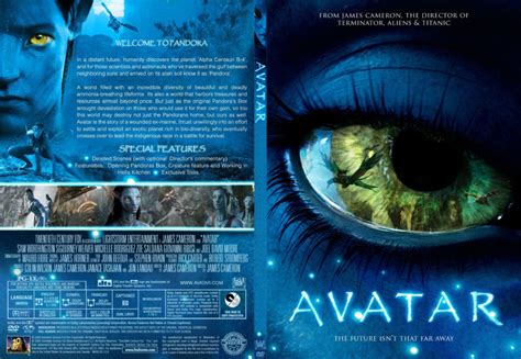 Avatar 2009 R1 Custom Dvd Cover Gambaran