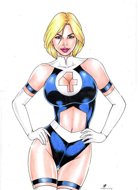 Sue Storm By Sidneydesenhus Invisible Woman Marvel Girls Marvel Women