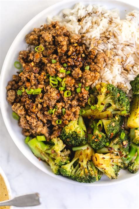 Easy Ground Turkey Stir Fry - Andie Mitchell