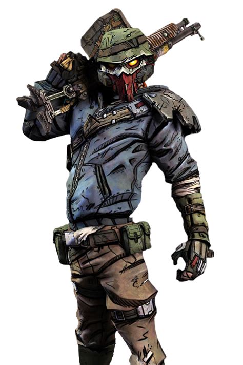 Borderlands 2 Elite Bandit Alien Character Character Concept