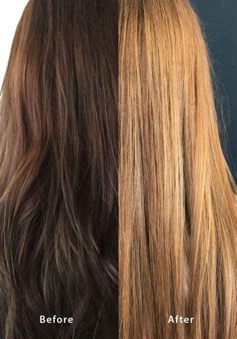 You utilize lemon juice to lighten hair strands before dyeing. I went from Brunette to Blonde without Bleach - here's how ...