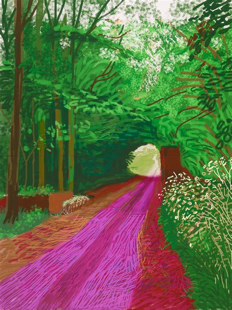 The Last 10 Years Of David Hockney From Oil And Canvas To Ipad