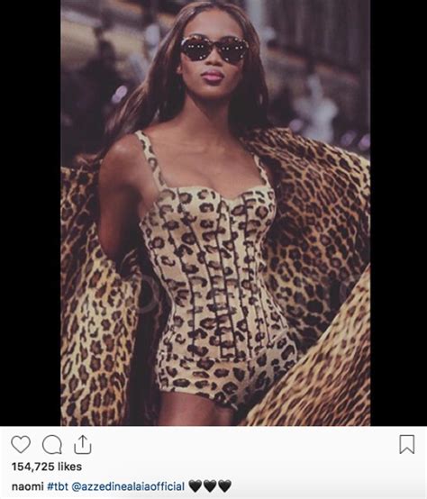 Shade Or No Shade Naomi Campbell Keeps Posting Kim And Kylie Clothing