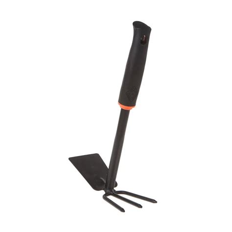 1pc Portable Digging Tool Mini Two Head Hoe For Home Garden