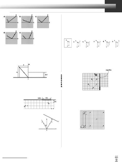 A Figura A Seguir Representa Um Espelho Plano Um Objeto