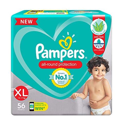 Pampers All Round Protection Pants Extra Large Size Baby Diapers Xl